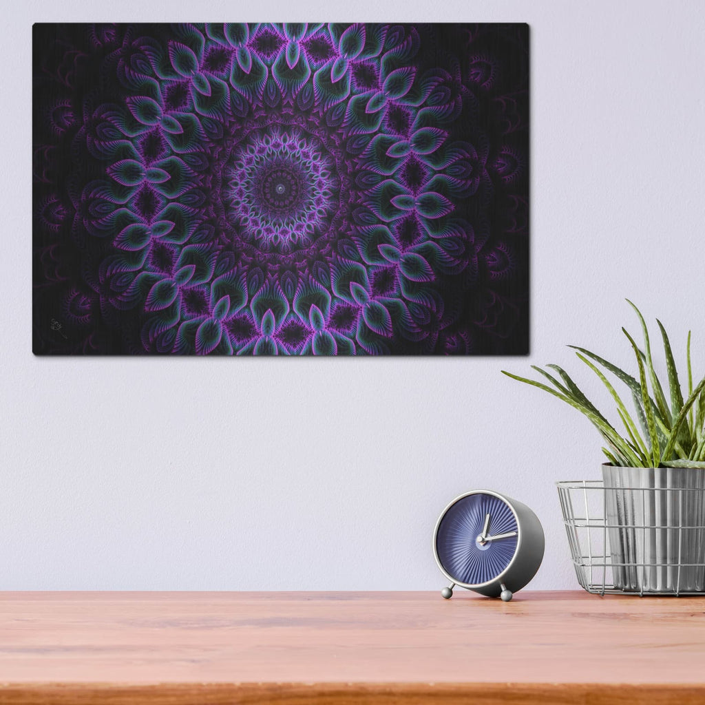 'Silence In An Infinite Moment' by Cameron Gray – Metal Wall Art, 16x12 room view