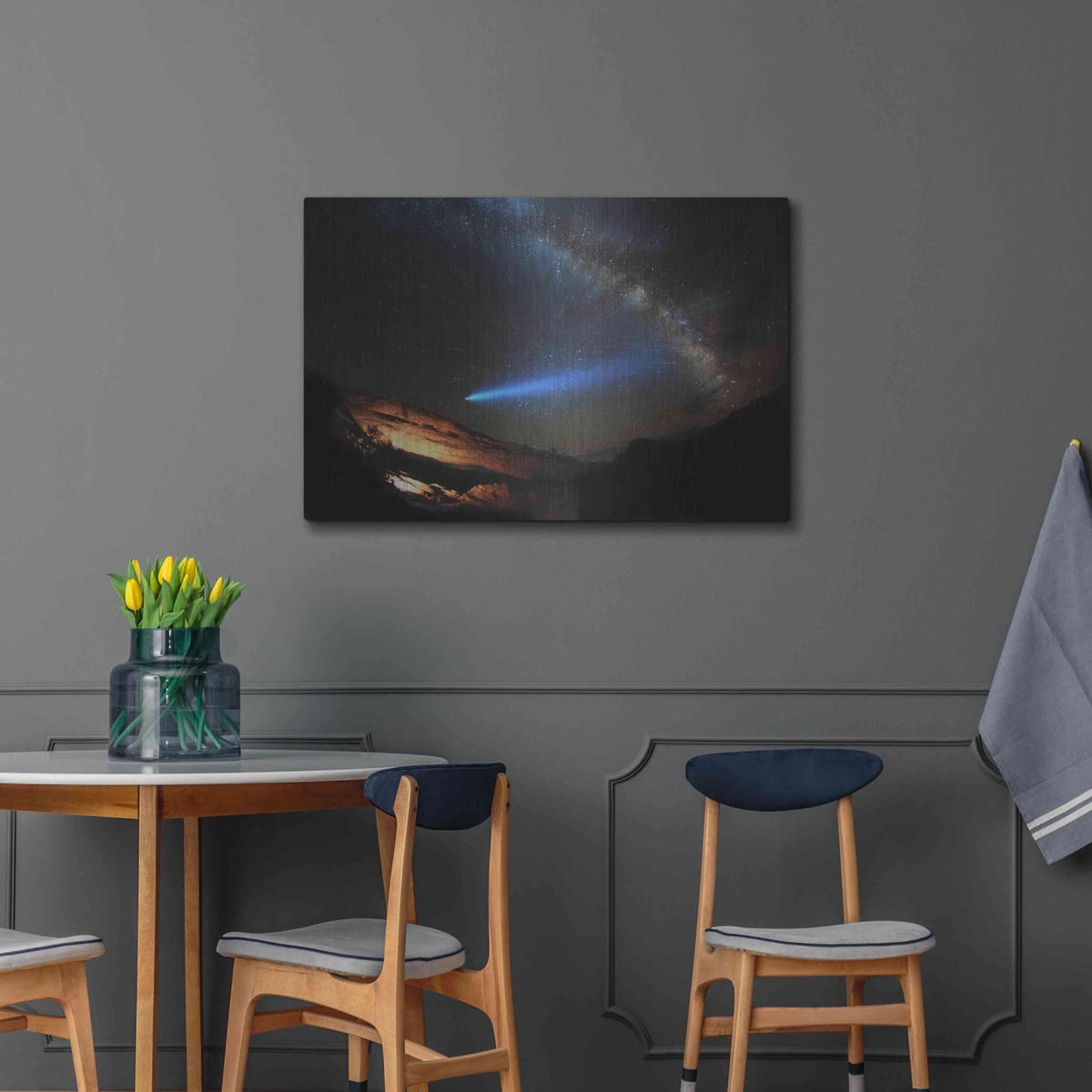 'Galactic Traveler' by Darren White – Metal Wall Art, 36x24 room view