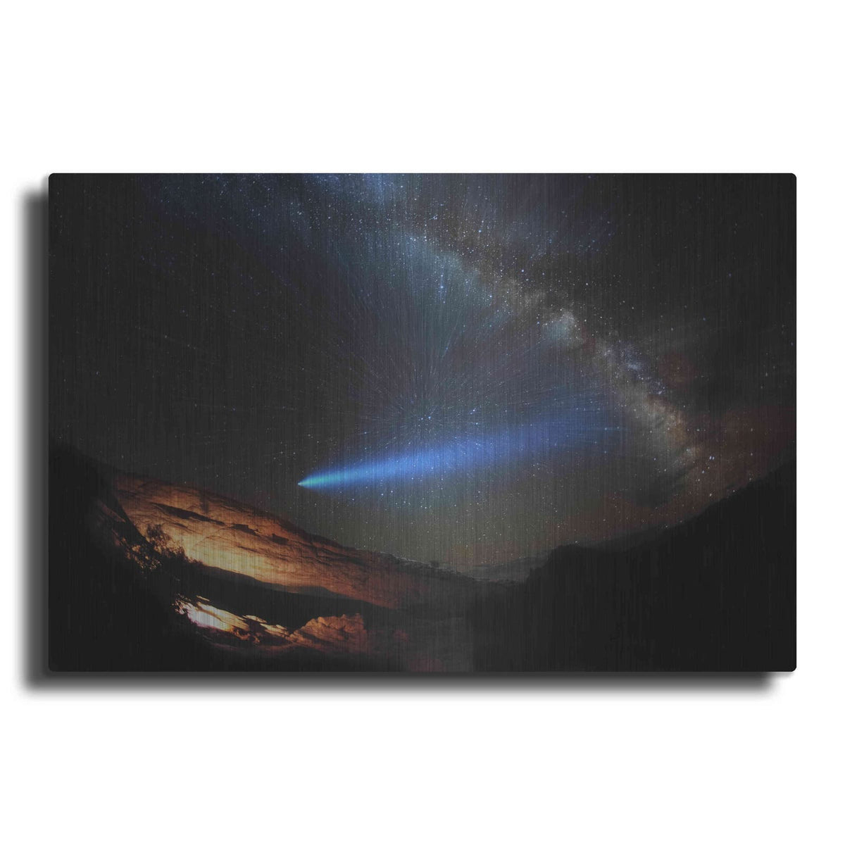 'Galactic Traveler' by Darren White – Metal Wall Art