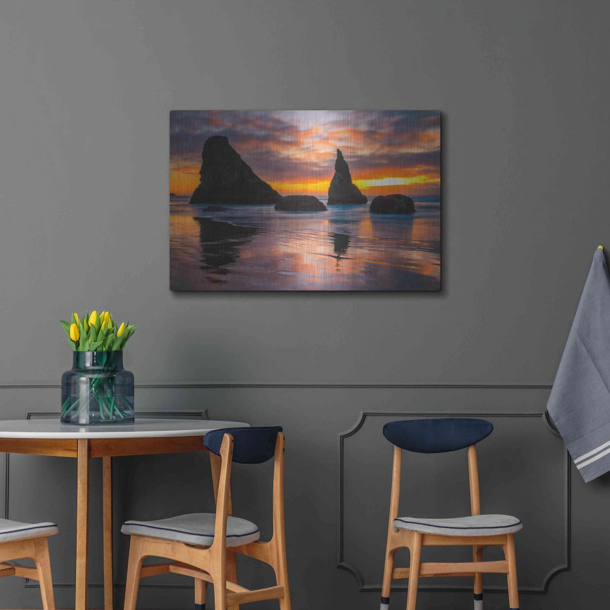 'Late Night Cloud Dance' by Darren White – Metal Wall Art, 36x24 room view