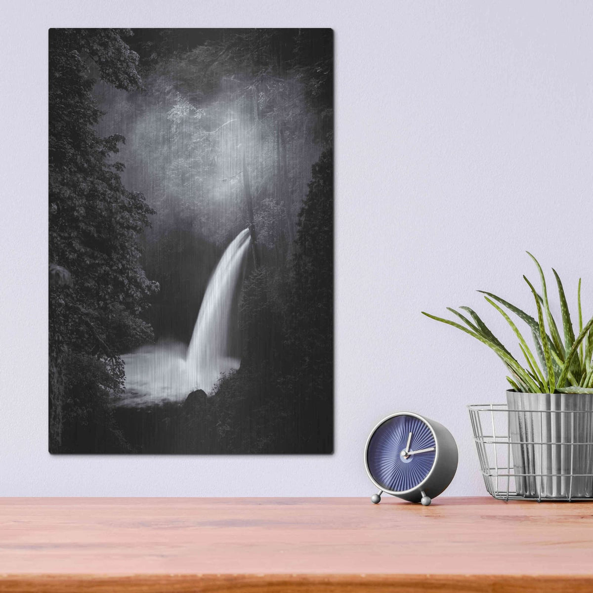 'Metlako Falls' by Darren White – Metal Wall Art, 12x16 room view