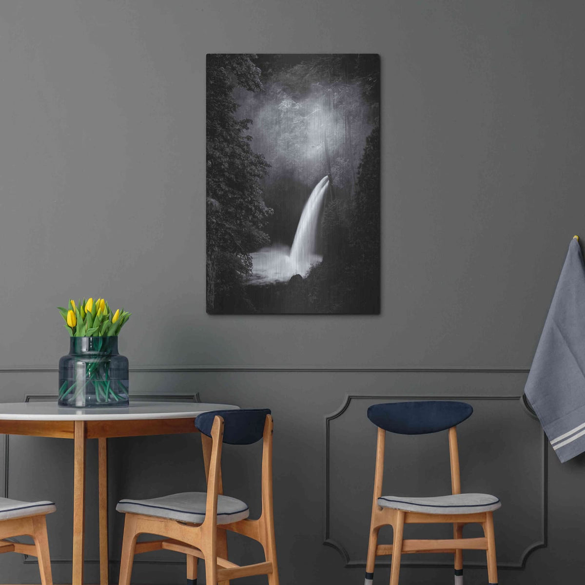 'Metlako Falls' by Darren White – Metal Wall Art, 24x36 room view