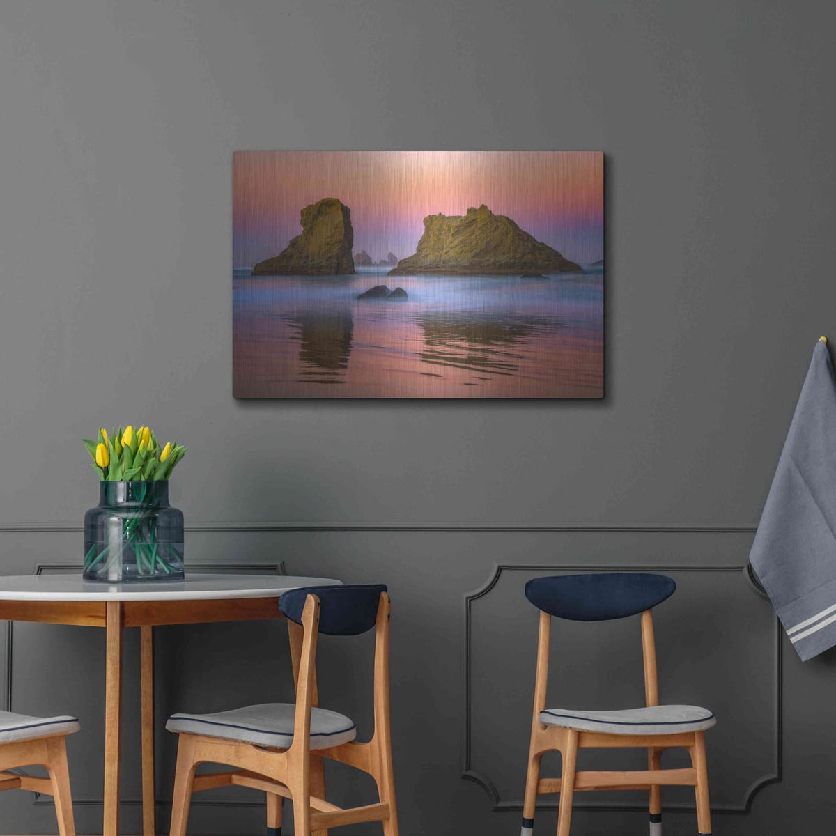 'Oregon's New Day' by Darren White – Metal Wall Art, 36x24 room view