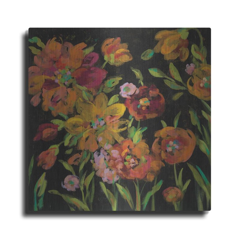 'July Garden Trio III' by Silvia Vassileva – Metal Wall Art