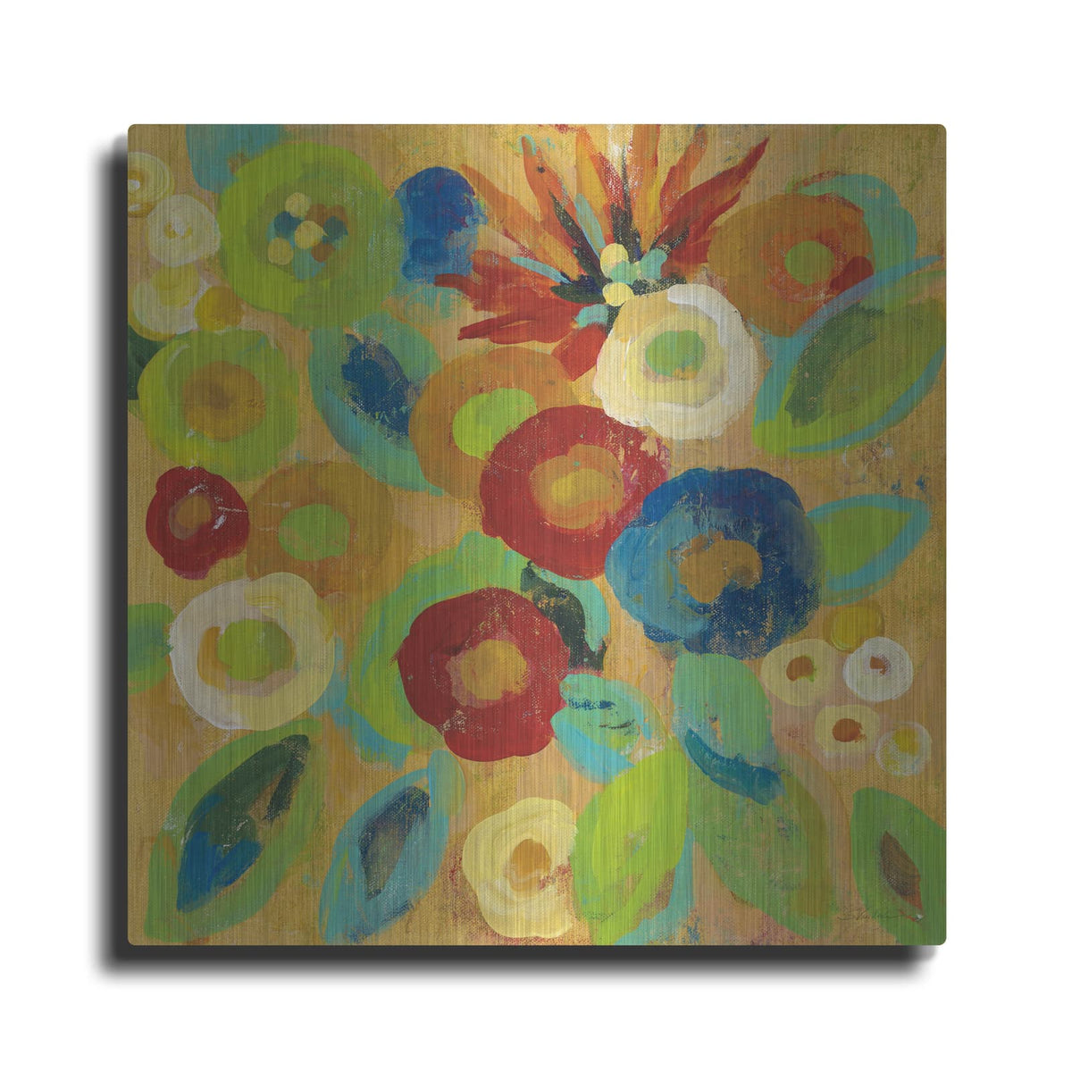 'Flower Market II' by Silvia Vassileva – Metal Wall Art