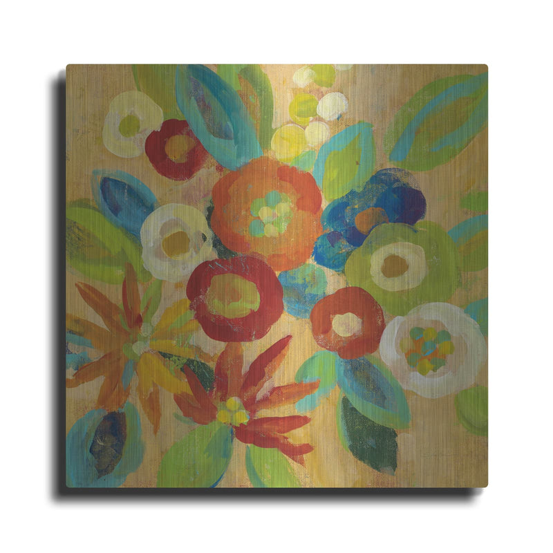 'Flower Market III' by Silvia Vassileva – Metal Wall Art