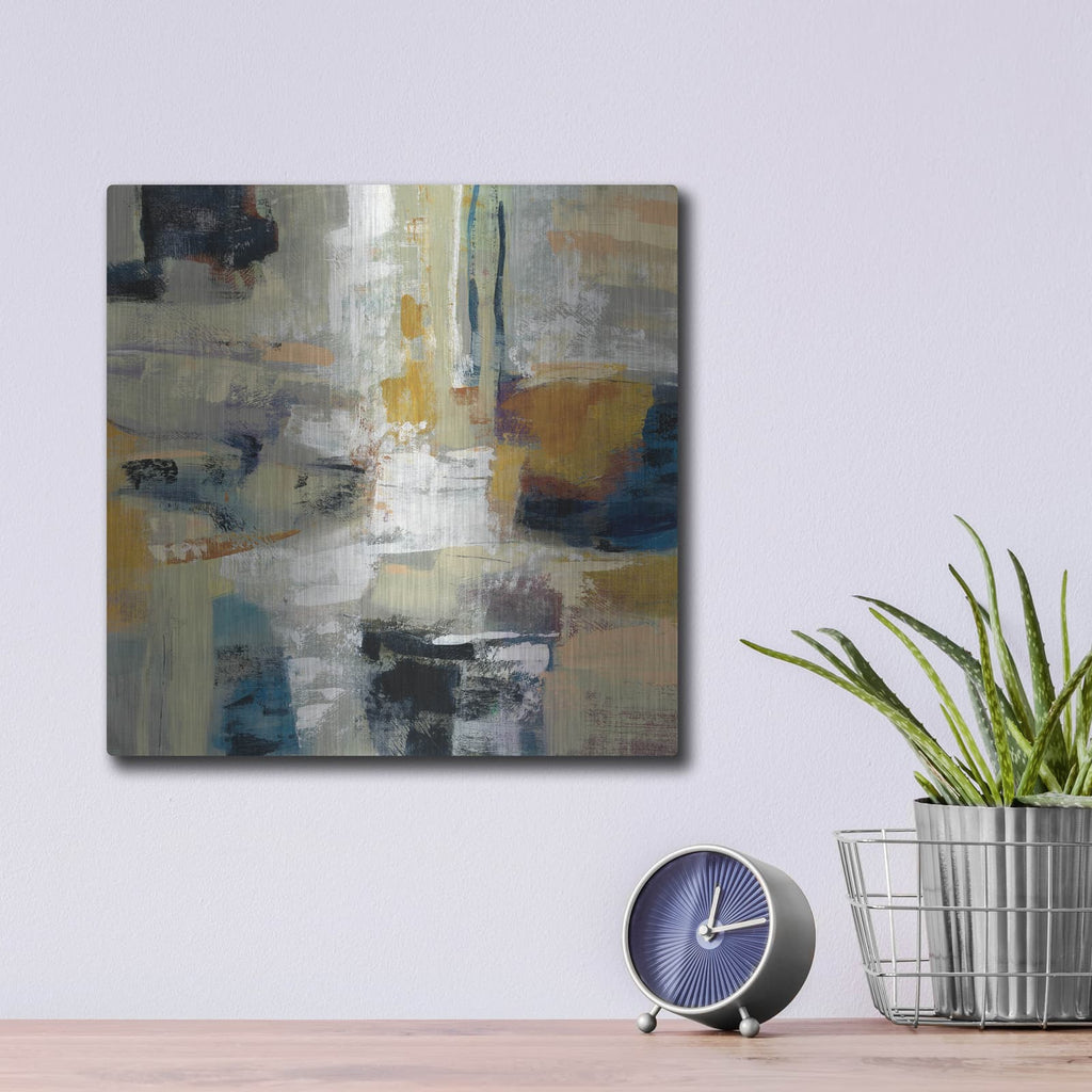 'Full Moon I' by Silvia Vassileva – Metal Wall Art, 12x12 room view