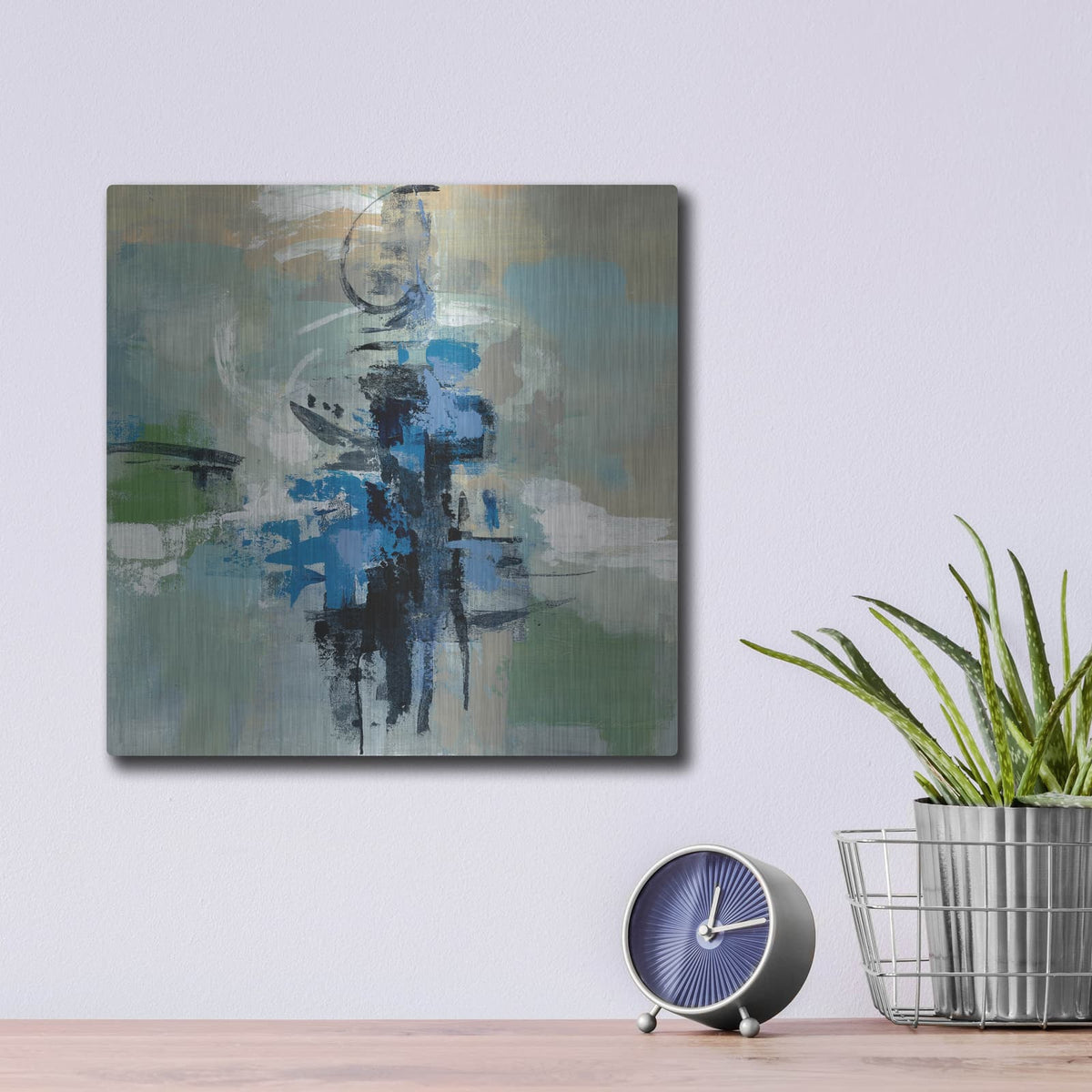 'Vista Point II' by Silvia Vassileva – Metal Wall Art, 12x12 room view