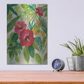 'Tropical Jewels I' by Silvia Vassileva – Metal Wall Art, 12x16 room view