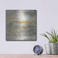 'February Sky' by Silvia Vassileva – Metal Wall Art, 12x12 room view