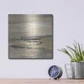 'January Road' by Silvia Vassileva – Metal Wall Art, 12x12 room view