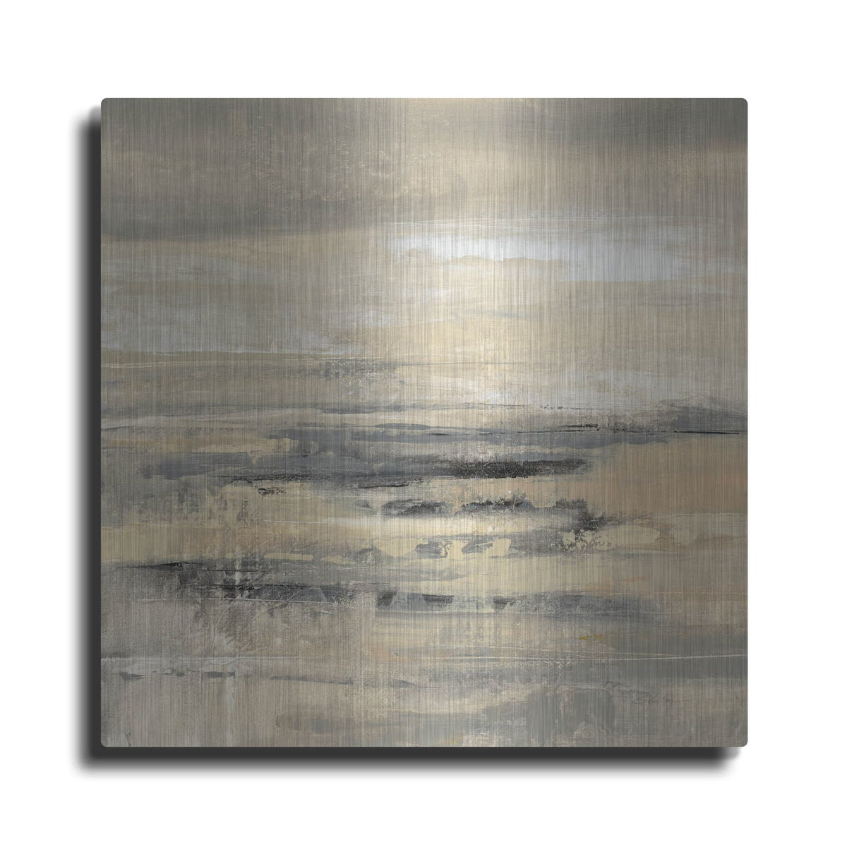'January Road' by Silvia Vassileva – Metal Wall Art