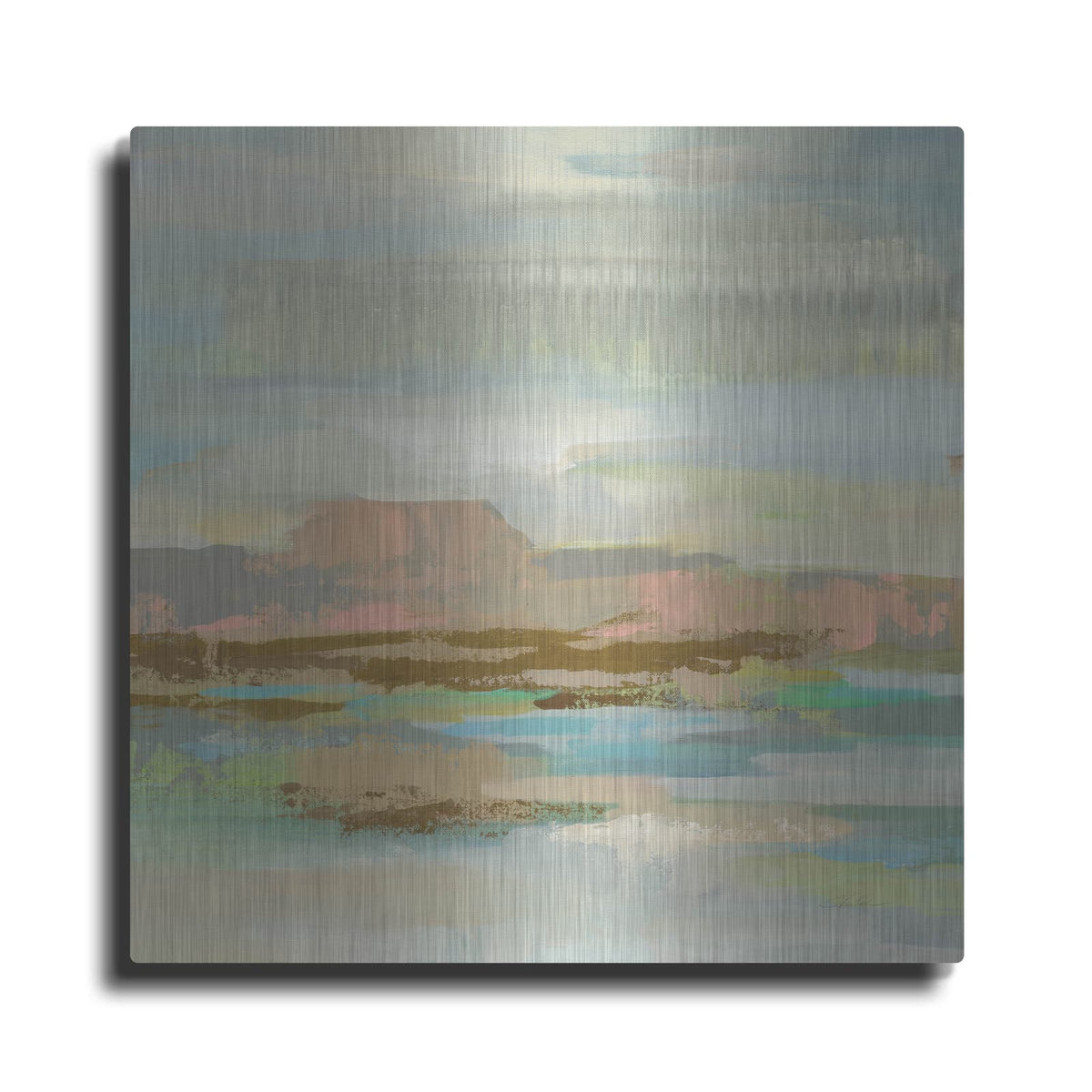 'Spring Desert II' by Silvia Vassileva – Metal Wall Art