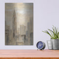 'City Blocks I' by Silvia Vassileva – Metal Wall Art, 12x16 room view