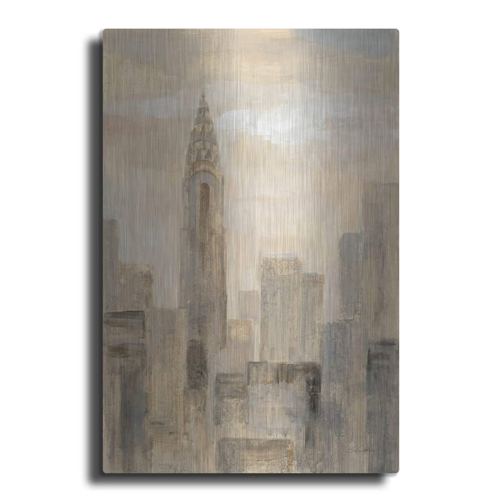 'City Blocks I' by Silvia Vassileva – Metal Wall Art