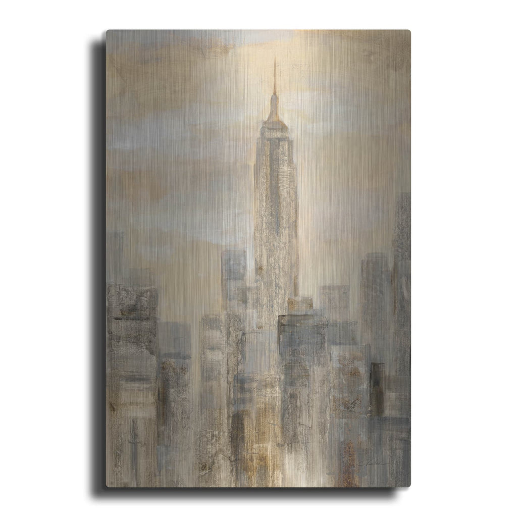 'City Blocks II' by Silvia Vassileva – Metal Wall Art