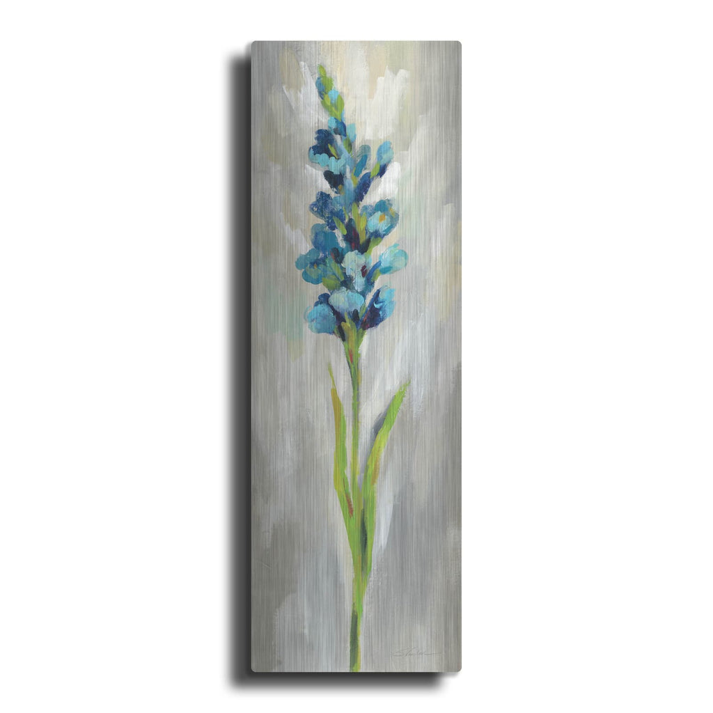 'Single Stem Flower I' by Silvia Vassileva – Metal Wall Art