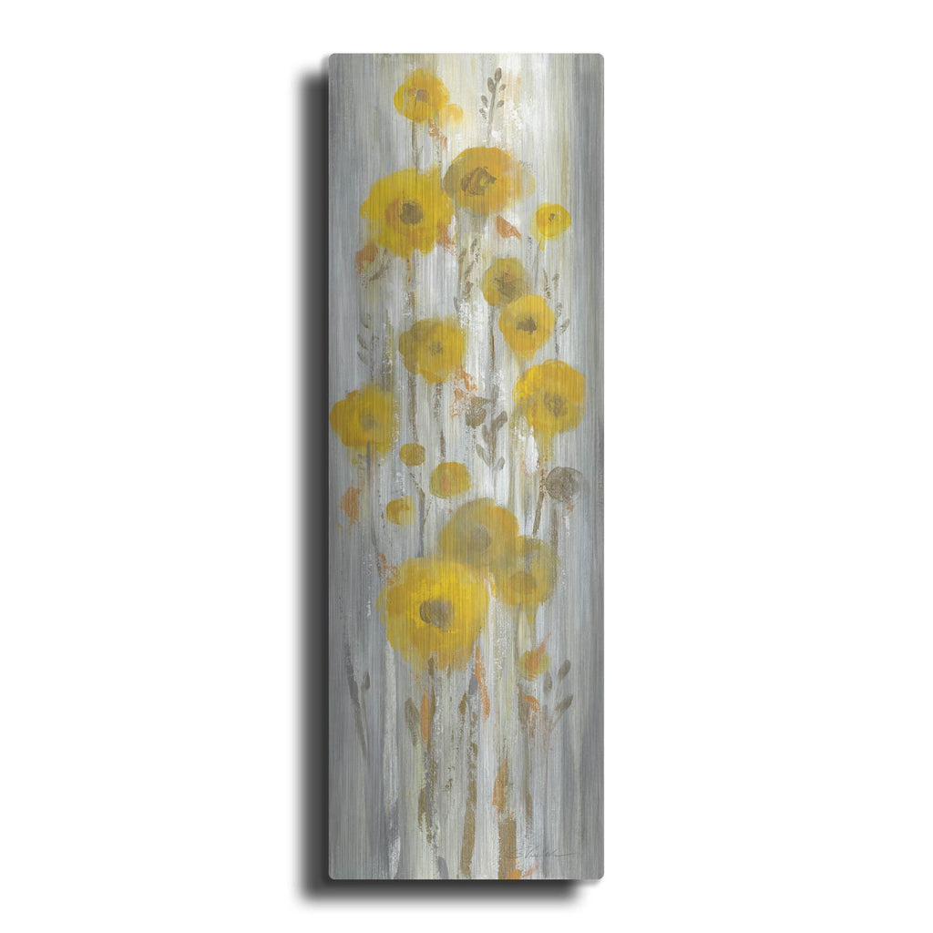 'Roadside Flowers I' by Silvia Vassileva – Metal Wall Art