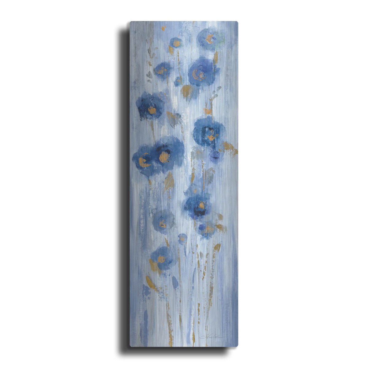'Seaside Flowers II' by Silvia Vassileva – Metal Wall Art