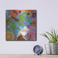 'Adventure' by Michal Loren Art – Metal Wall Art, 12x12 room view