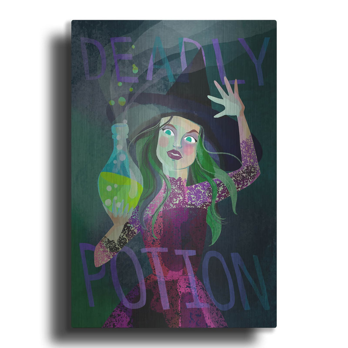 'Deadly Potion' by Michal Loren Art – Metal Wall Art