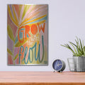 'Grow With The Flow' by Michal Loren Art – Metal Wall Art, 12x16 room view