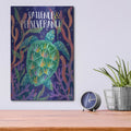 'Patience And Perseverance' by Michal Loren Art – Metal Wall Art, 12x16 room view