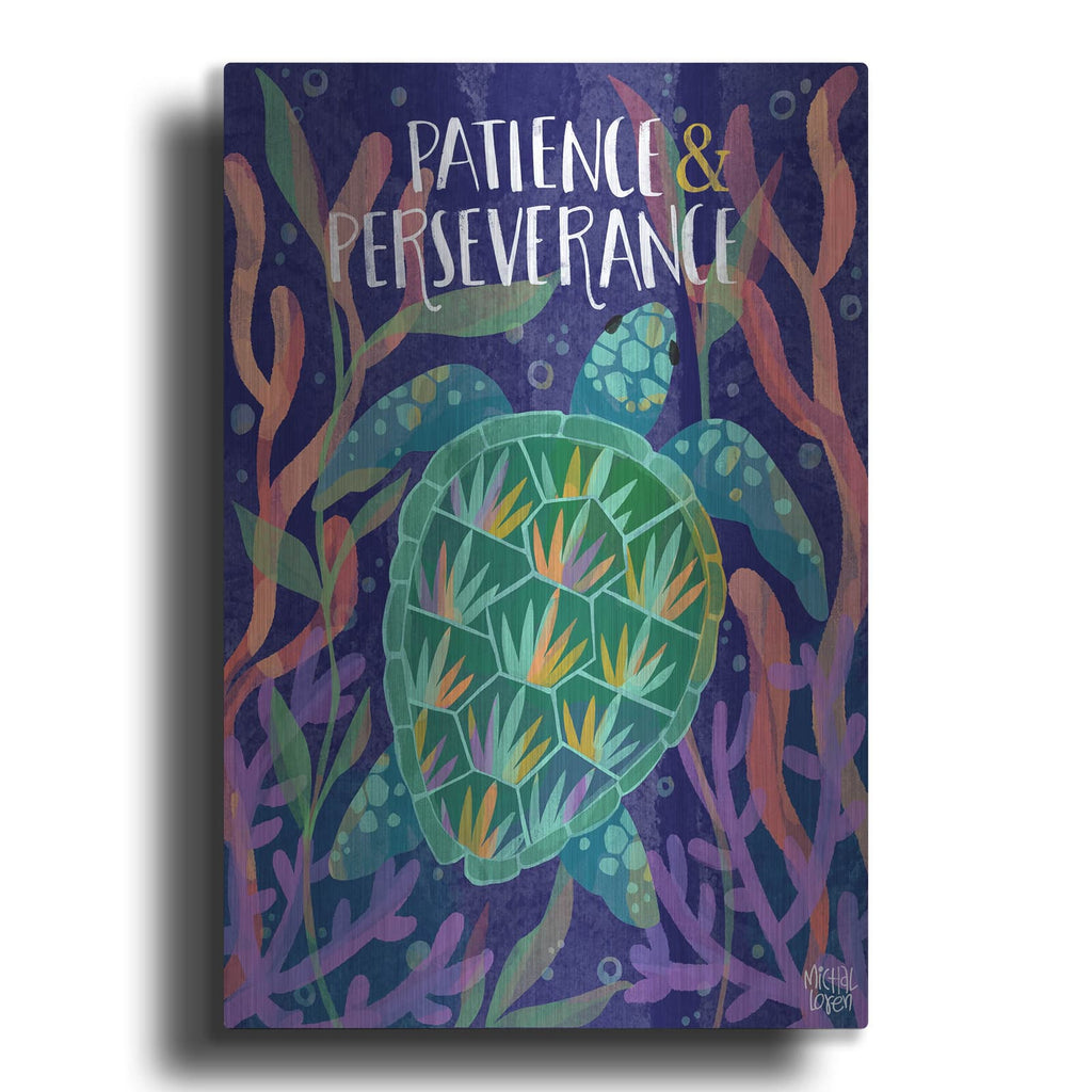 'Patience And Perseverance' by Michal Loren Art – Metal Wall Art