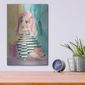 'Thoughtful Brew' by Michal Loren Art – Metal Wall Art, 12x16 room view