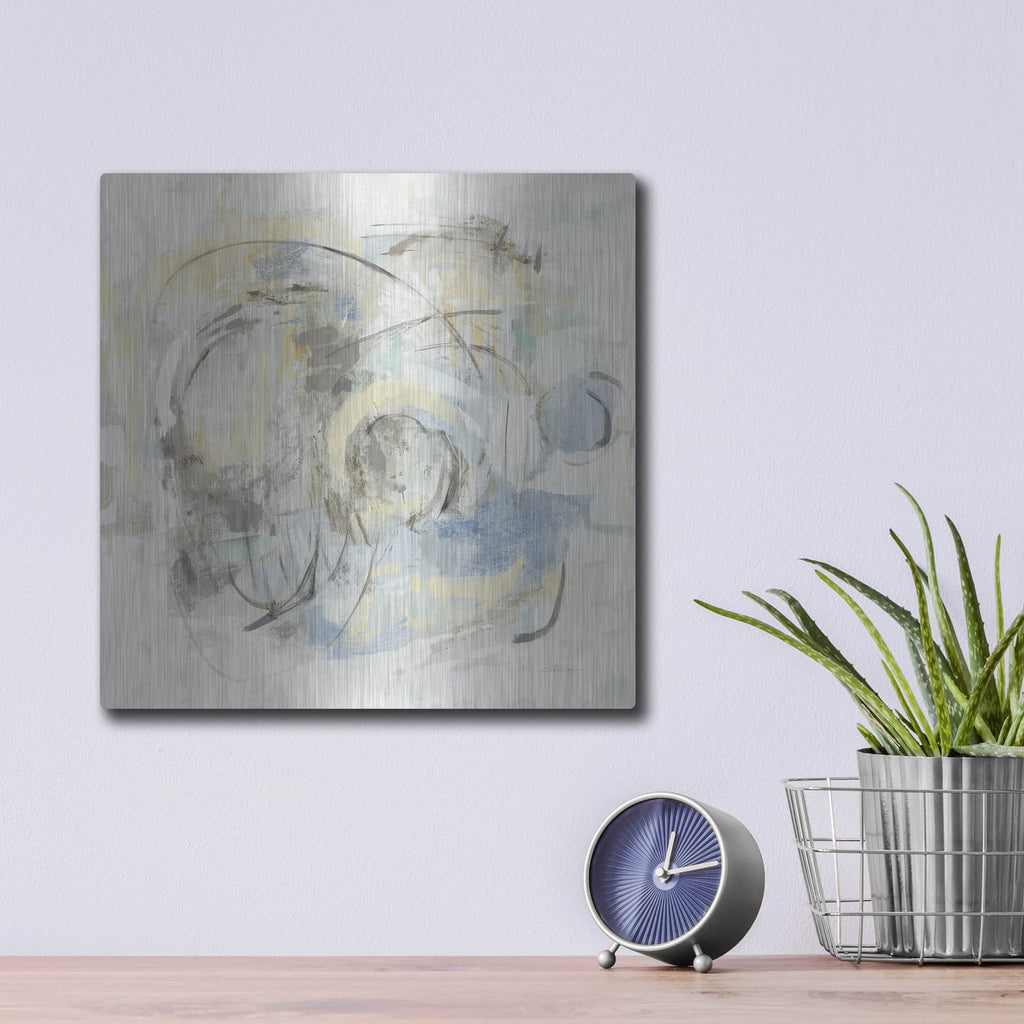 'Signature' by Silvia Vassileva – Metal Wall Art, 12x12 room view