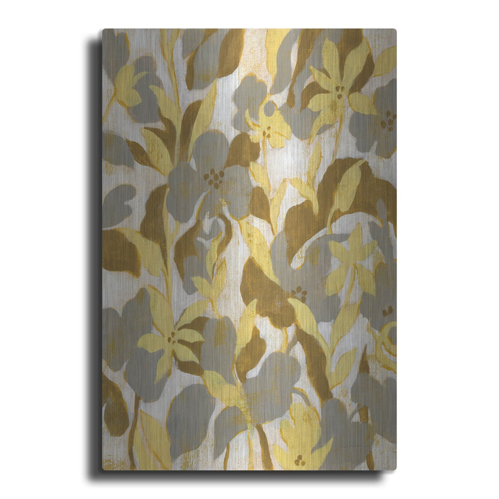 'Painted Tropical Screen II' by Silvia Vassileva – Metal Wall Art