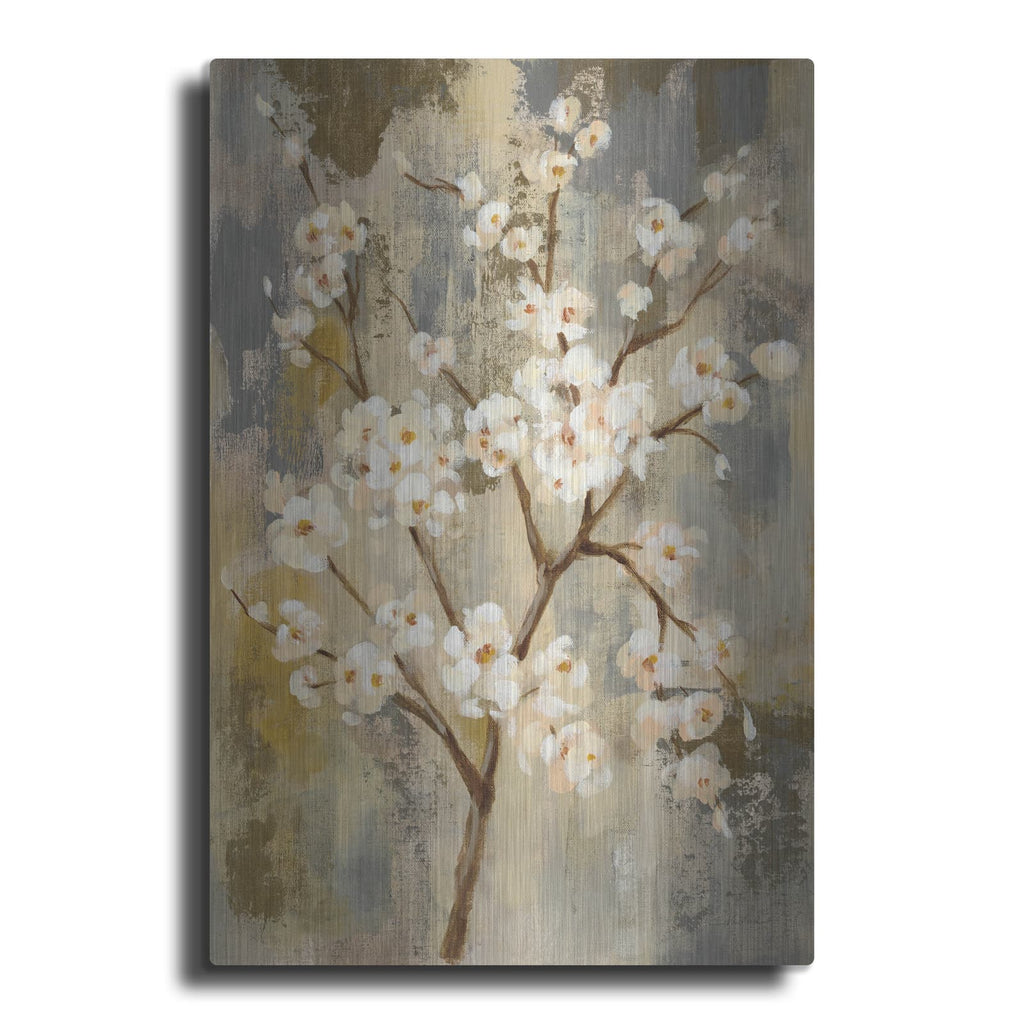'Neutral Branches I' by Silvia Vassileva – Metal Wall Art