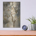 'Neutral Branches II' by Silvia Vassileva – Metal Wall Art, 12x16 room view