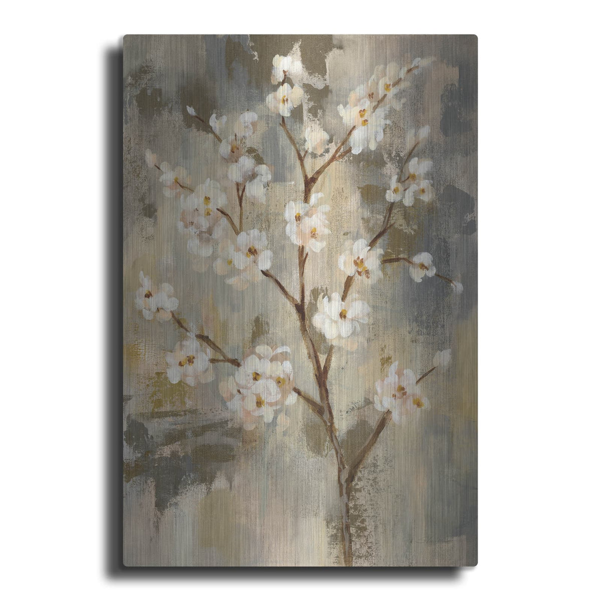 'Neutral Branches II' by Silvia Vassileva – Metal Wall Art