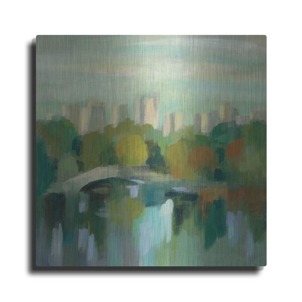 'Manhattan Sketches III' by Silvia Vassileva – Metal Wall Art