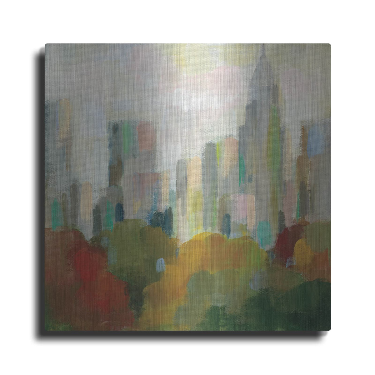 'NYC Central Park II' by Silvia Vassileva – Metal Wall Art