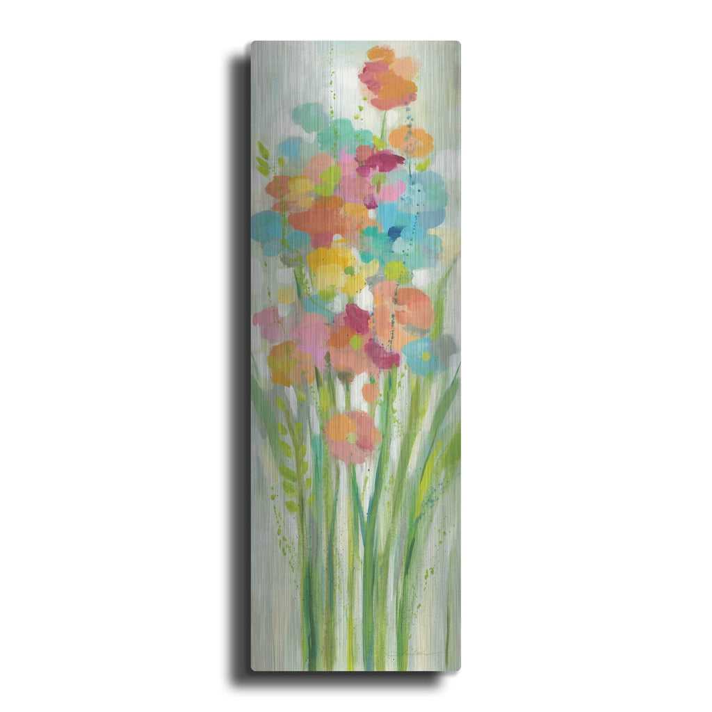 'Long Stem Bouquet II' by Silvia Vassileva – Metal Wall Art