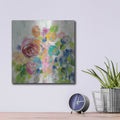 'Hydrangea Bouquet II' by Silvia Vassileva – Metal Wall Art, 12x12 room view