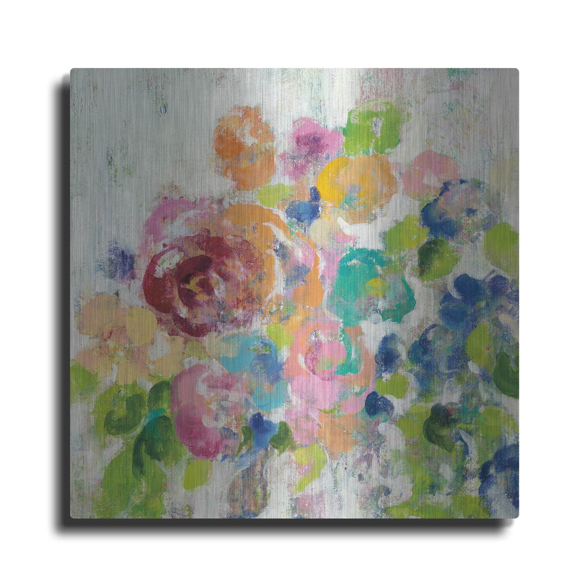 'Hydrangea Bouquet II' by Silvia Vassileva – Metal Wall Art