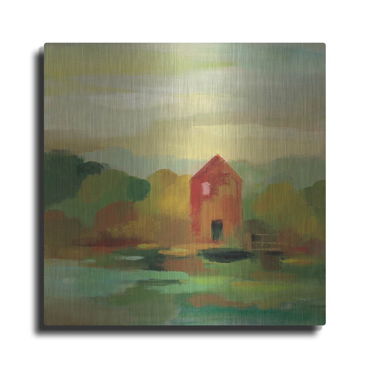 'October Farm II' by Silvia Vassileva – Metal Wall Art