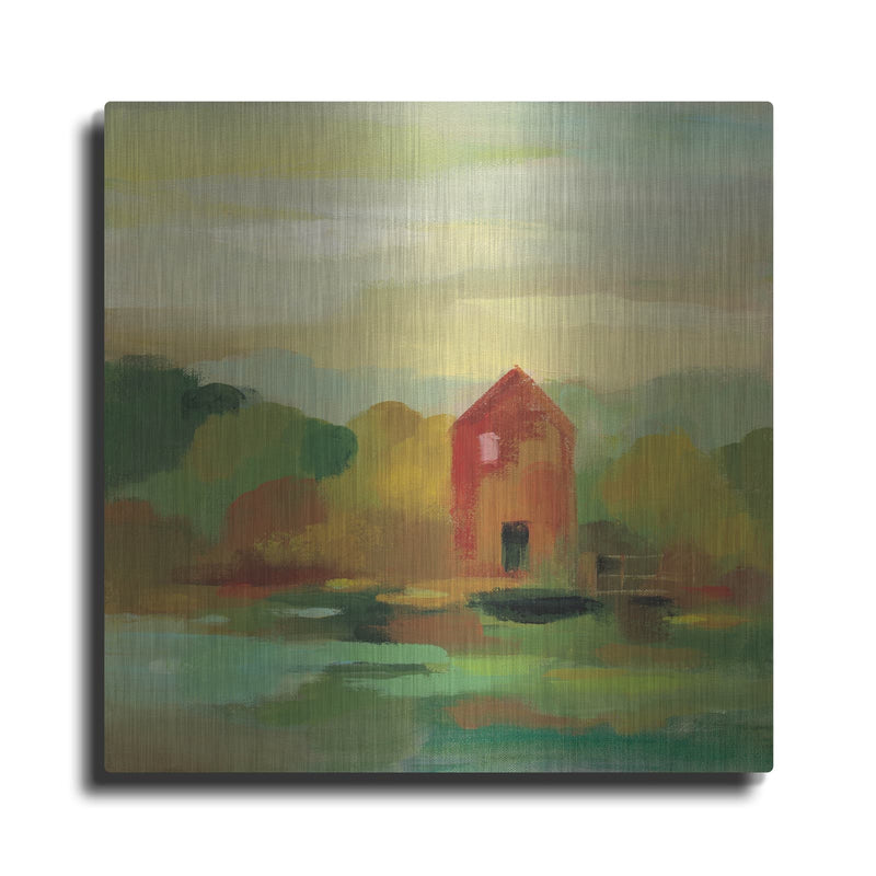 'October Farm II' by Silvia Vassileva – Metal Wall Art