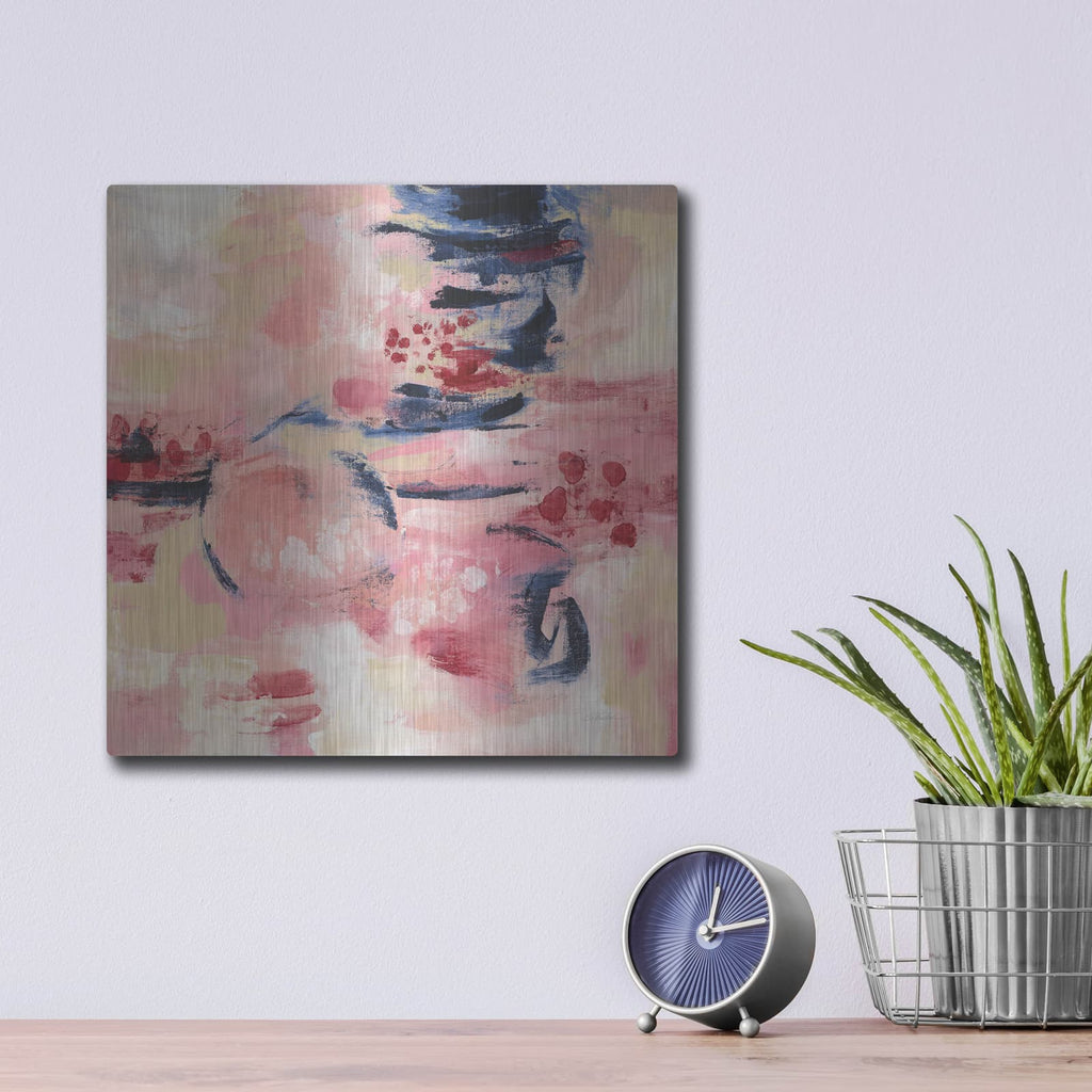 'Sakura II' by Silvia Vassileva – Metal Wall Art, 12x12 room view