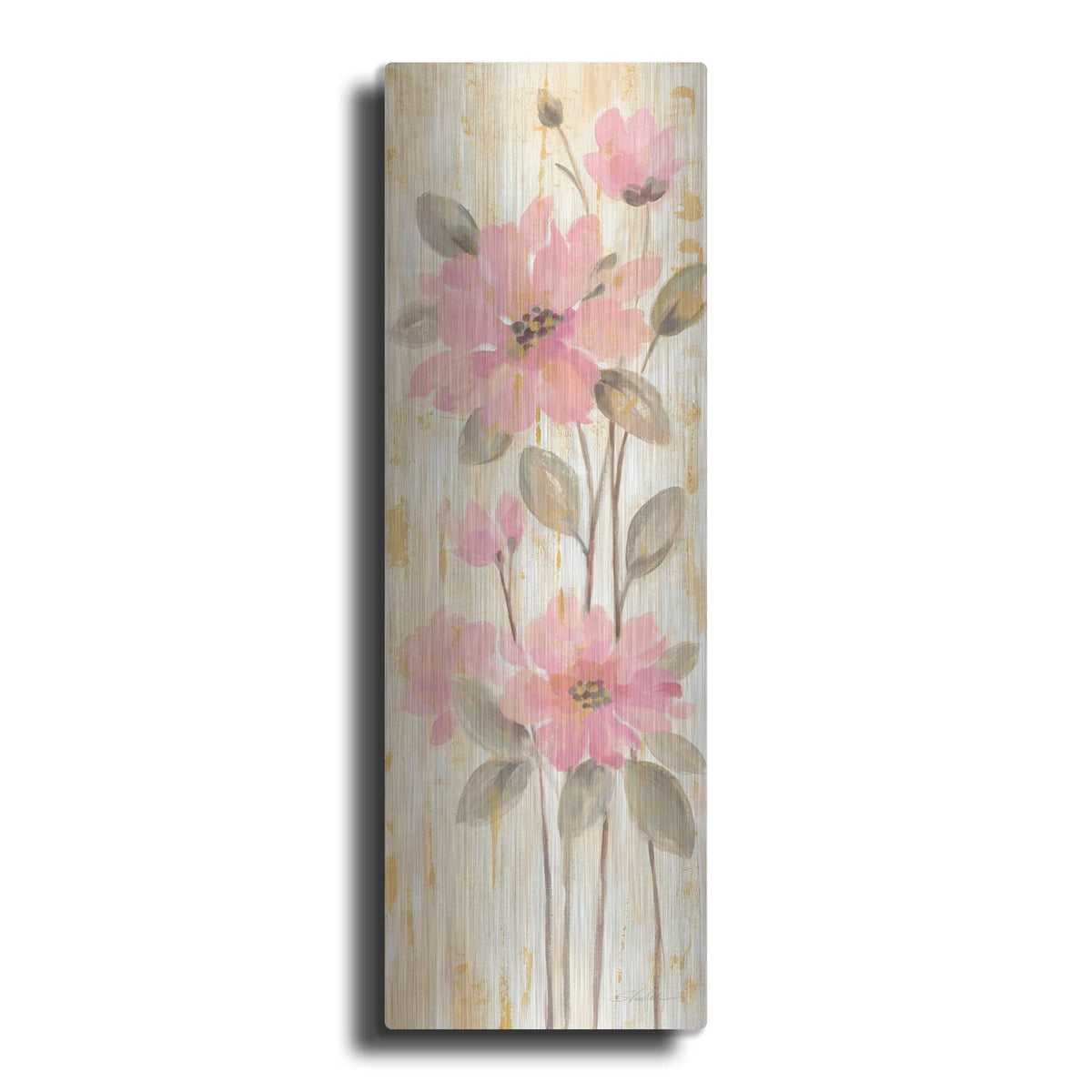'Beautiful Garden Stems II' by Silvia Vassileva – Metal Wall Art