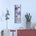 'Spring Florals I' by Silvia Vassileva – Metal Wall Art, 12x36 room view