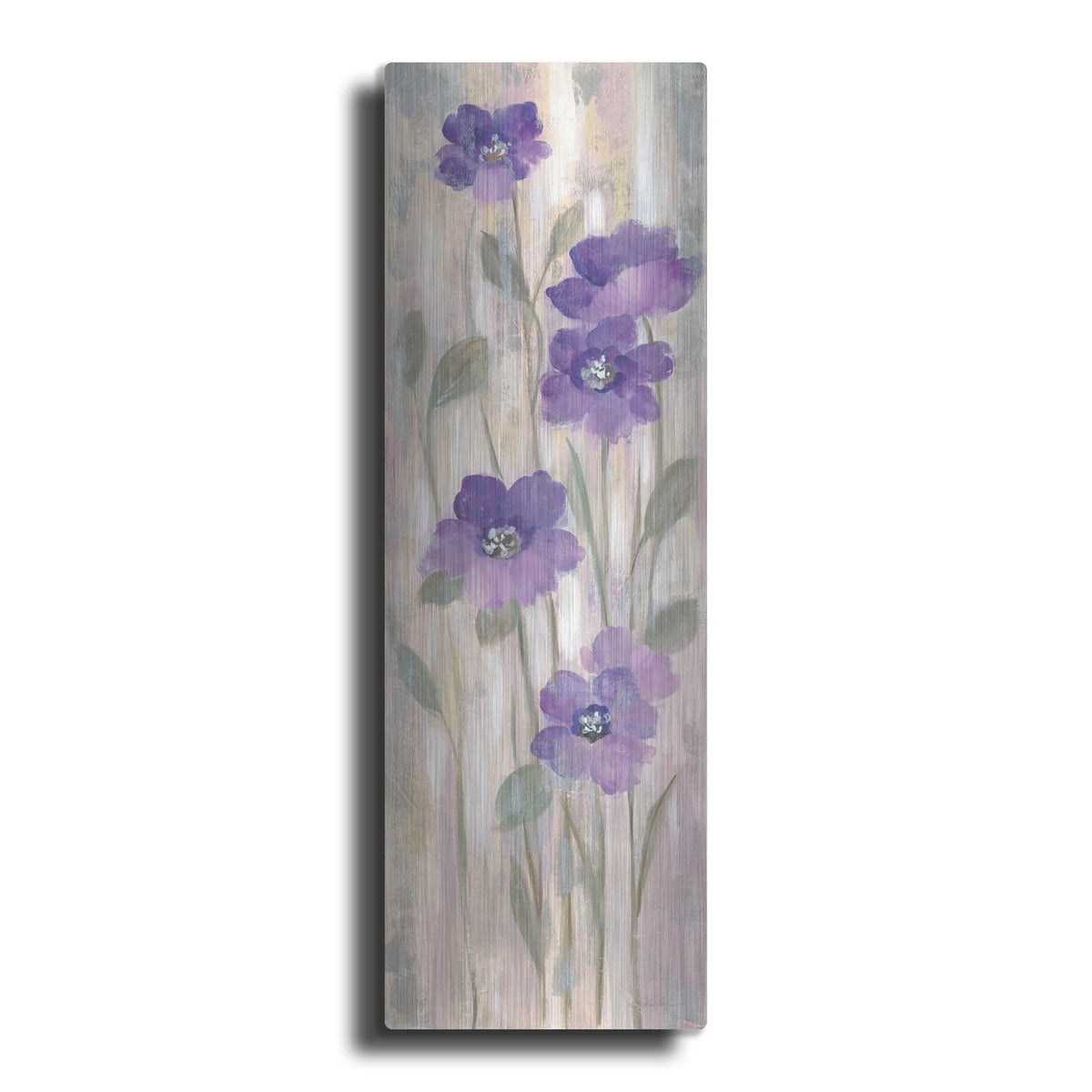 'Spring Florals II' by Silvia Vassileva – Metal Wall Art
