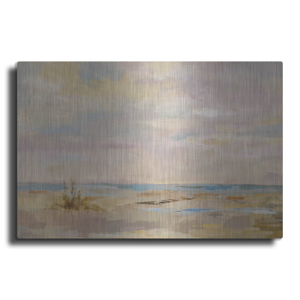 'Dreamy Beach' by Silvia Vassileva – Metal Wall Art