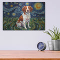 'Brittany Starry Night' by Rich Monet Metal Wall Art