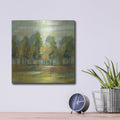 'Forest I' by Silvia Vassileva – Metal Wall Art, 12x12 room view