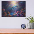 'Humpback Whale' by Rich Monet Metal Wall Art