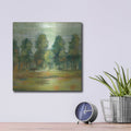 'Forest II' by Silvia Vassileva – Metal Wall Art, 12x12 room view